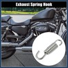 INFINAUTO Motorcycles Universal Exhaust Pipe Spring 40mm 1.57" Stainless Steel