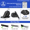 CKE 100 Pack 30 Degree Replaceable Cable Railing Rubber Grommets