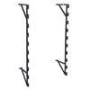 FXEIPOL Wall Mounted Scarf Display Rack 10 Layer Wall Wrapping