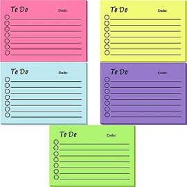 250 Notas Adhesivas Autoadhesivas, Lnea Horizontal Coloreadas Notas Adhesivas 10x7cm para Leer, Estudiar, Grabar, Distinguir                          