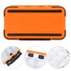 Waterproof Fishing Tackle Box Organizer, Lure Hooks Storage Case Built-in