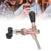 G5/8 Beer Faucet Brass Stainless Steel Beer Tap Adjustable Beer
