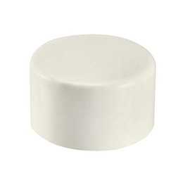 sourcing map 63mm PVC Pipe Cap Fitting, Slip End Caps DWV(Drain Waste Vent) White 2Pcs