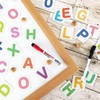 ABC (capital letter) magnetic card that can be used even