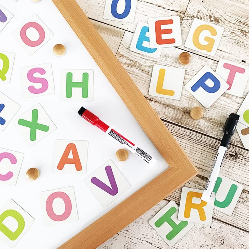 ABC (capital letter) magnetic card that can be used even