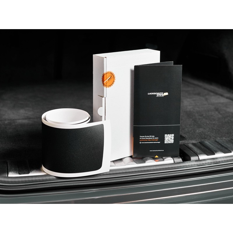 SPF24 Loading Sill Protection Film Black Textured Matt for VW