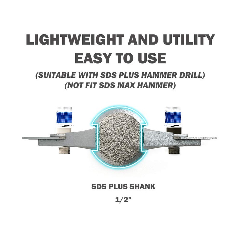 Monkey King Bar SDS-Plus Scraper Chisel Floor Scraper Tile &