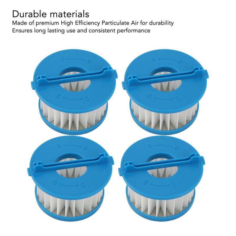 4pcs Vacuum Cleaner Filter Professional Efficient Safe Replacement Filters for