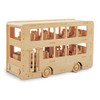 Quay Double-Decker Bus Woodcraft Construction Kit FSC