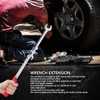 ZAWELIYO Universal Wrench Extender Tool Bar, 15in Long Adaptor Wrench