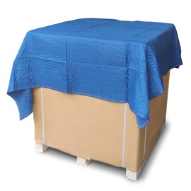 Carolina Tarps -12 Pack Moving Blankets 72" x 80" Flatbed Cargo Pads (60 lb/dz)