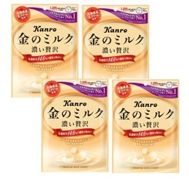 Kanro Premium Milk (4 bags, 2.8 oz (80 g) milk)