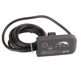 Electric Bicycle 810 LED Display With 5 Wire Cable Control Panel