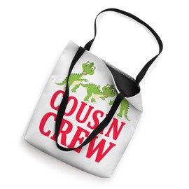 Christmas Cousin Crew As Red Plaid Pajamas Family Xmas Tote Bag