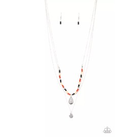 Paparazzi Jewelry Accessories - Mild Wild - Multi Necklace - Vintage