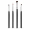 4-Piece Precision Eye Makeup Brush Set for Detailed Looks –