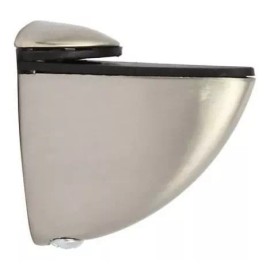 LIZOFERTAS Soporte Para Repisas De Cristal Niquel 1 Pza Mediano