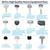SHINTONES 88 Different Keys Heavy Equipment Key Set Construction Equipment
