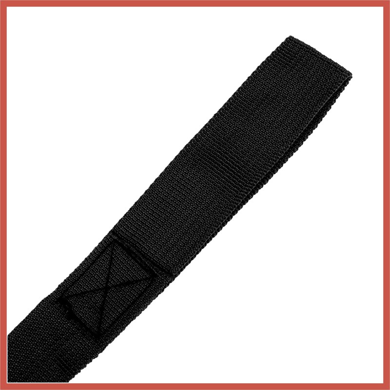 ACROPIX 6 PCS Black 2.5 x 20.5cm Cargo Belt Soft