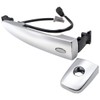 XQSMWF Front Exterior Chrome Door Handle Left LH Compatible with