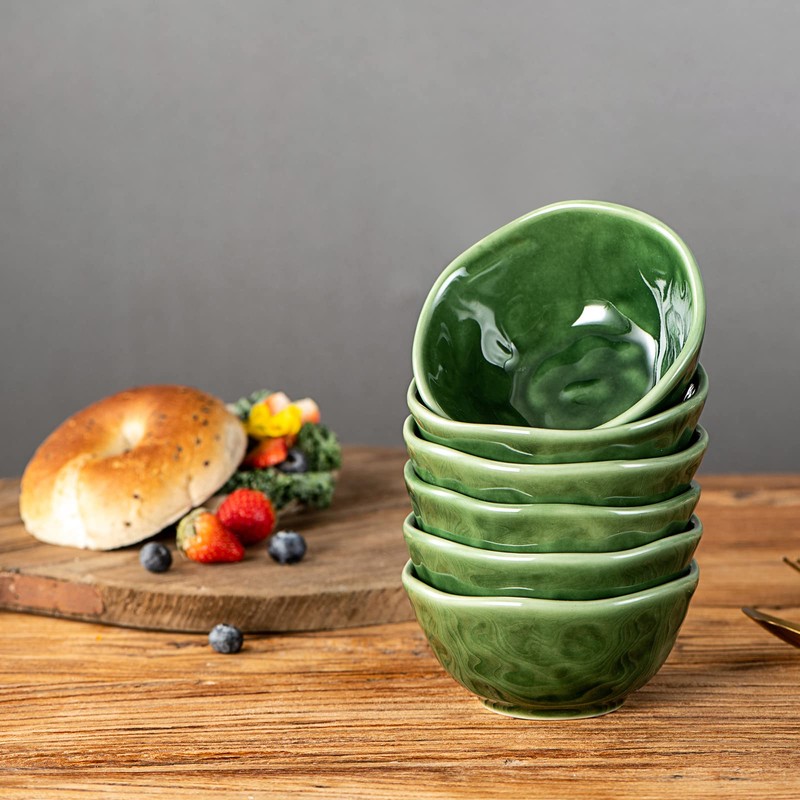 vicrays Ceramic Small Dessert Bowls Set - 10 oz, Set