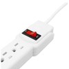 Santul Barra multicontacto de 6 entradas, Cable de : 0.6m