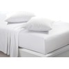 L S U White Pillow Pair Soft, Deep Pocket, Wrinkle
