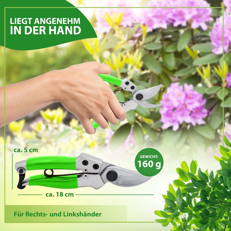 Altera la Vita Professional Florist Shears, Garden Shears, Tree Shears,