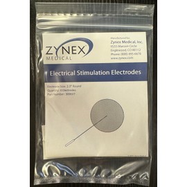 Zynex Medical 15/$24.99 Zynex "Electrical Stimulation Electrodes" 2.0" Round (300027)