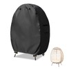 Sobana Outdoor Egg Chair Cover with Double Zipper,Waterproof Dust Proof