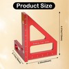 3D Multi Angle Measuring Ruler, 45° & 90° Degree Triangle