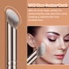 TEOYALL Mini Nose Contour Brush, Synthetic Under Eye Concealer Brush
