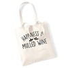 Flox Creative Happiness is mulled wine tote bag