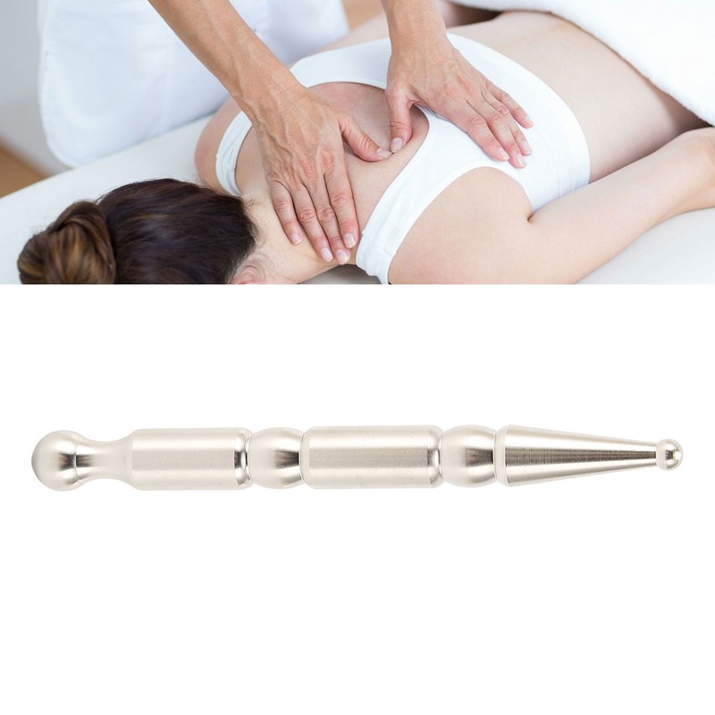 Manual Acupuncture Pen Stainless Steel Ergonomic Easy to Hold Portable
