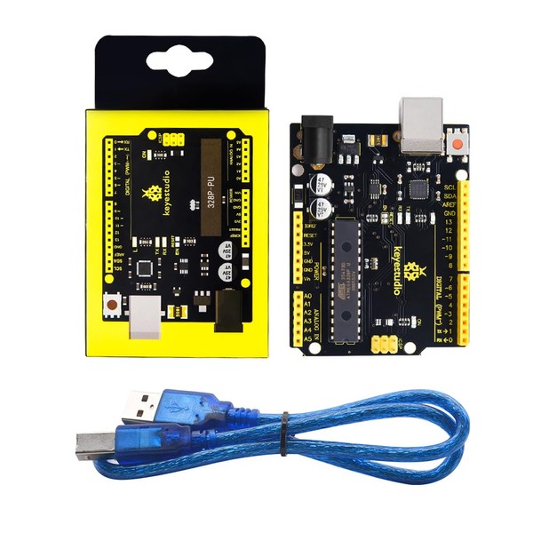KEYESTUDIO V4.0 Development Board for Arduino UNO R3 with USB