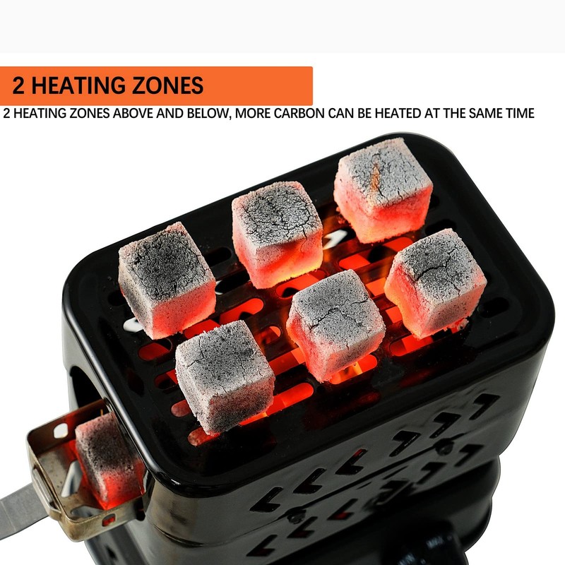 minkah 3D Coal Burner Charcoal Starter Hot Plate Electric Stove