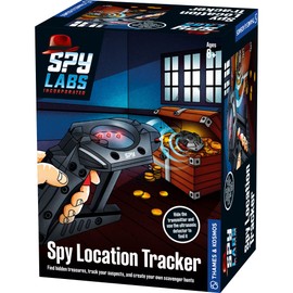 Spy Labs Inc: Spy Location Tracker by Thames & Kosmos | Find Treasures, Evidence, Track Suspects, Create Scavenger Hunts | Essential Gadget w/Ultrasonic Sensors for Young Investigators