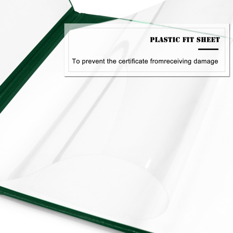 Misscom Diploma Cover 8.5" x11" Diploma Holder of Graduation Leatherette