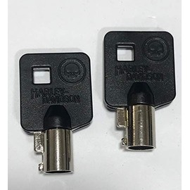 Replacement Key Blanks for Harley Davidson SafeCo Brands 2-Uncut Key Blanks (HYD137P Harley Davidson)