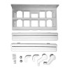 LEANLI.SHOP Dispensador 3 En 1 Cocina, Para Papel, Aluminio, Playo