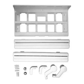 LEANLI.SHOP Dispensador 3 En 1 Cocina, Para Papel, Aluminio, Playo