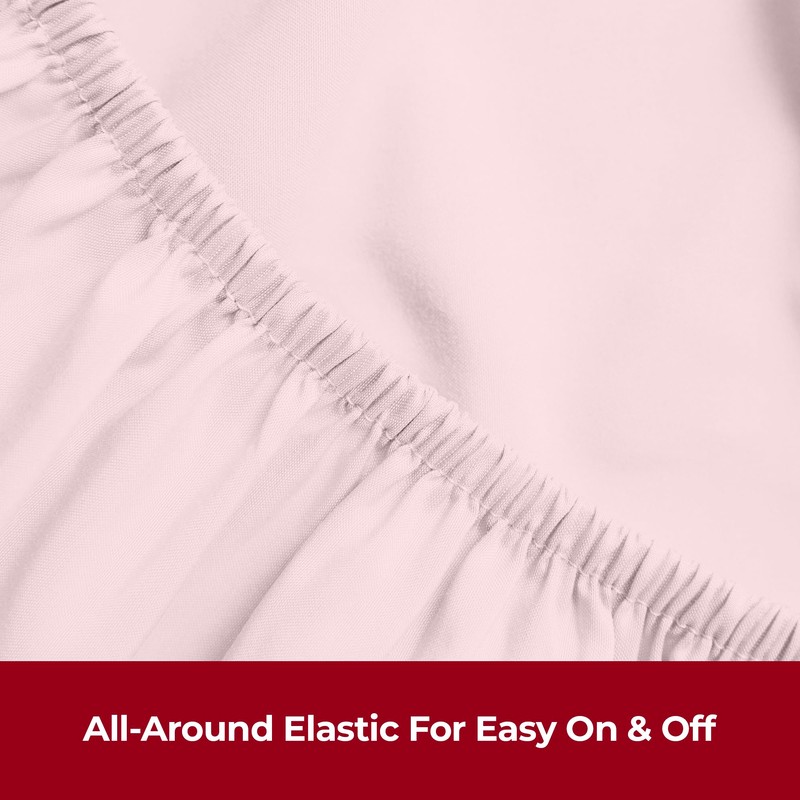 Mellanni Super King Fitted Sheet - All Around Elastic -
