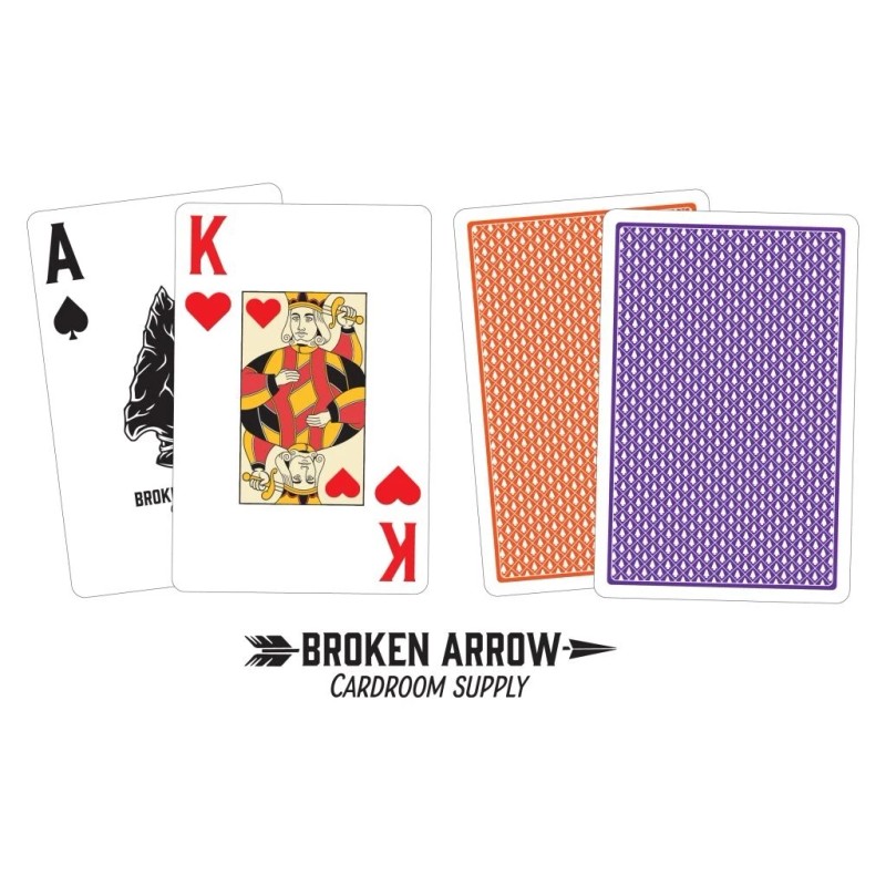 SEALED BROKEN ARROW Playing Cards 2 DECKS 100% Plastic Casino
