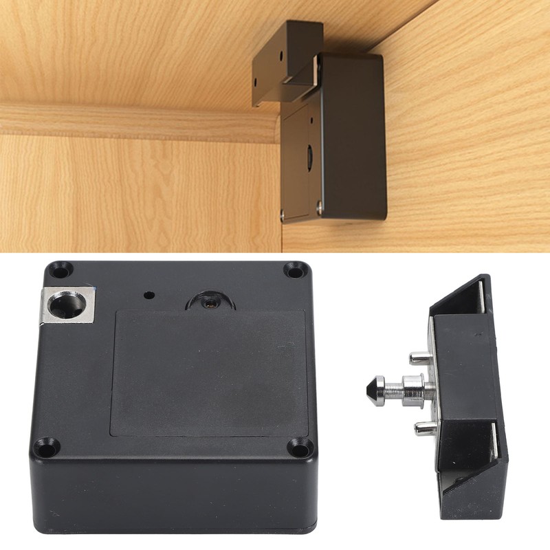 Hidden NFC Lock Electronic Drawer Locks Invisible Cabinet Lock Punch