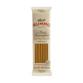 Rummo Spaghetti Pasta N.3 - Spaghetti Pasta Noodles, Durum Wheat Pasta, Thin Spaghetti Noodles, Italian Pasta, Dry Pasta - 16 Ounce (Pack of 5)