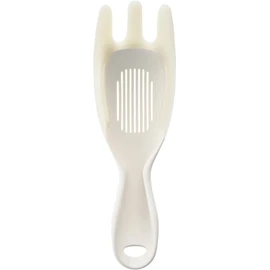 Marna K679W Extra Rice Sharpener (White) Rice Sharpener with Strainer Stock (Quick Draining/Gentle on Rice and Pot)