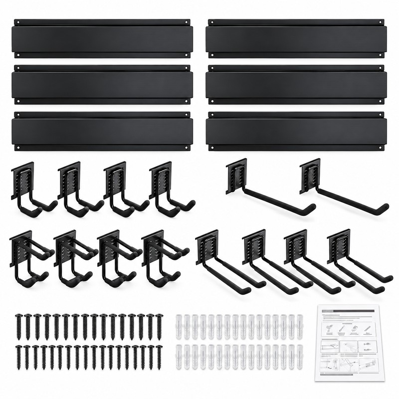 99 Inch Garage Tool Organizer, Heavy Duty Wall Mount Storage