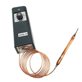 SIIMOO W1609-101 Refrigeration Thermostat Temperature Controller TH-1609 from -30 Degrees F to 90 Degrees F (-34 Degrees C to 32 Degrees C) Capillary Length 5 Ft