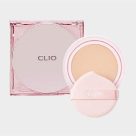 Clio 클리오킬커버메쉬글로우쿠션 3호리넨 본품+리필 얇게커버 Clio Kill Cover Mesh Glow Cushion 3 Linen Refill Included Thin Cover [3 Horizen or 3 Hori Nen]