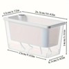 AIMALL Self-Watering Square Planter for Indoor Gardening, Balcony Vegetable Pot